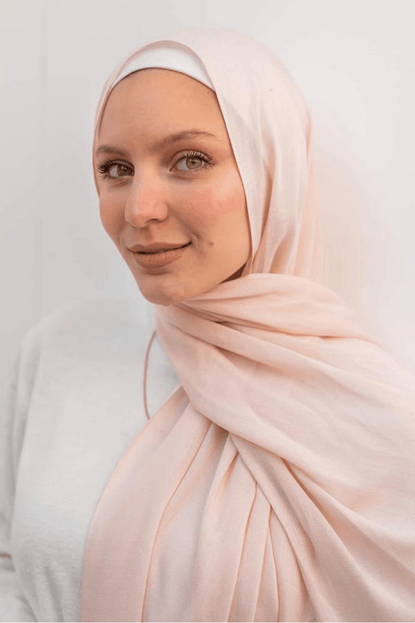 Worood Body Rose Cotton Modal Scarf – romantic and gentle