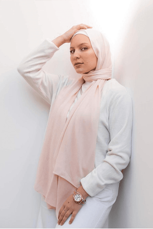 Worood Body Rose Cotton Modal Scarf – romantic and gentle