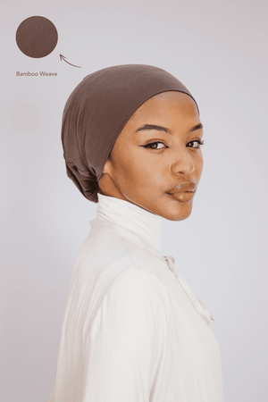 Worood Espresso Bamboo Scarf Set – Rich & Chic