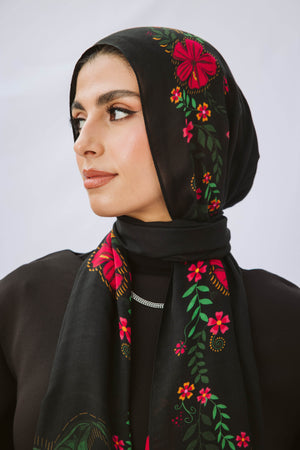 Worood Frida Modal Scarf – artistic and stylish