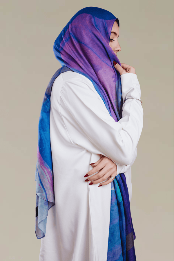 Worood Printed Modal Scarves – artistic and stylish