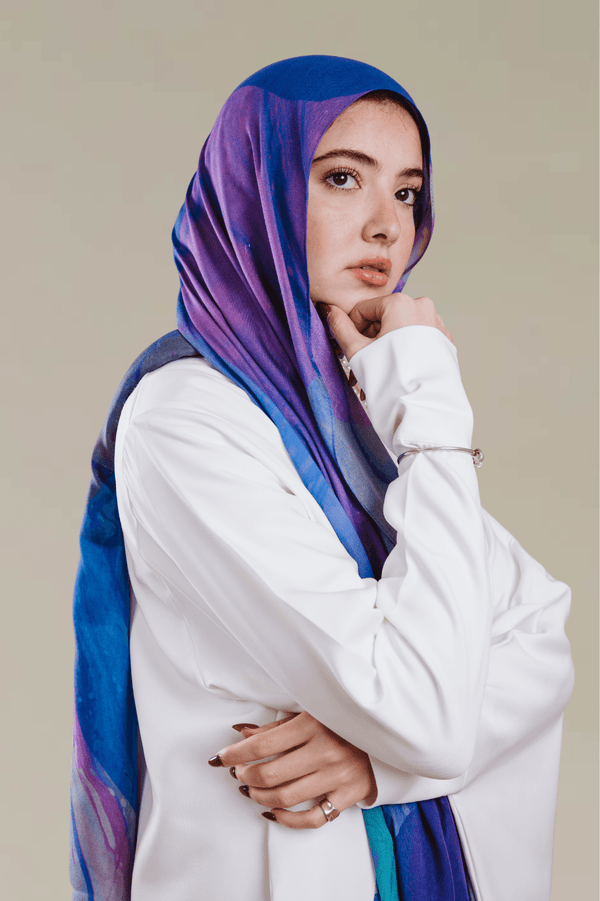 Worood Printed Modal Scarves – artistic and stylish