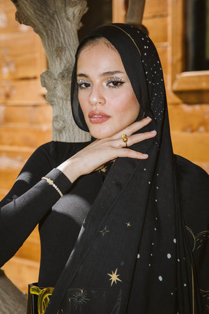 Worood Starfall Modal Scarf – dreamy and artistic