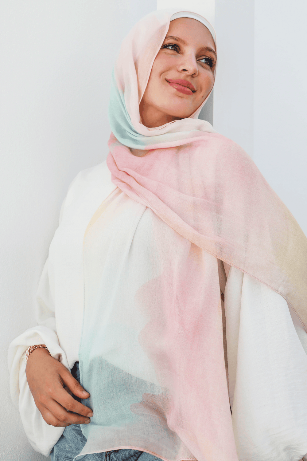 Worood Sugar Candy Modal Scarf – sweet, soft, and breathable