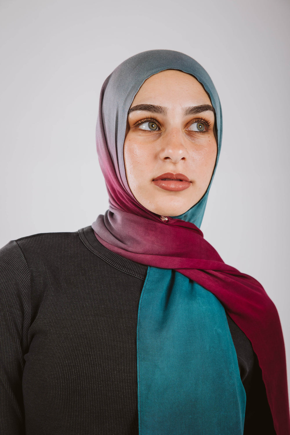 Worood Twilight Skies Modal Scarf – serene and sophisticated