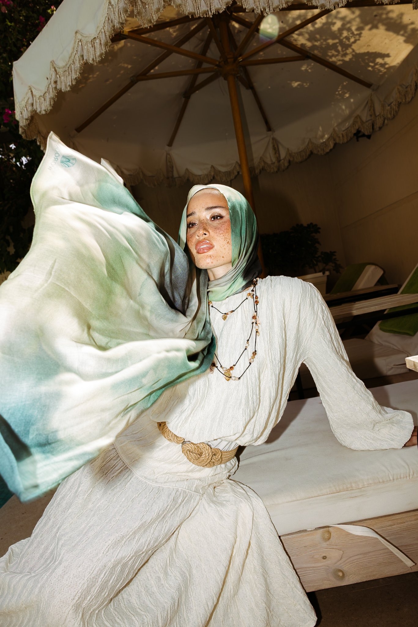 Modal scarf by WOROOD _ What Comfort Looks Like in a Summer Scarf