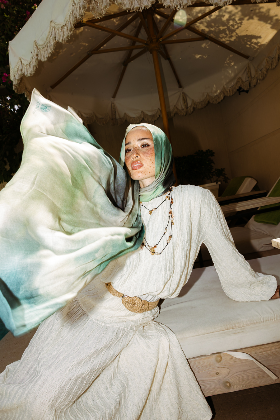 Modal scarf by WOROOD _ What Comfort Looks Like in a Summer Scarf