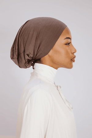 Worood Espresso Bamboo Scarf Set – Rich & Chic