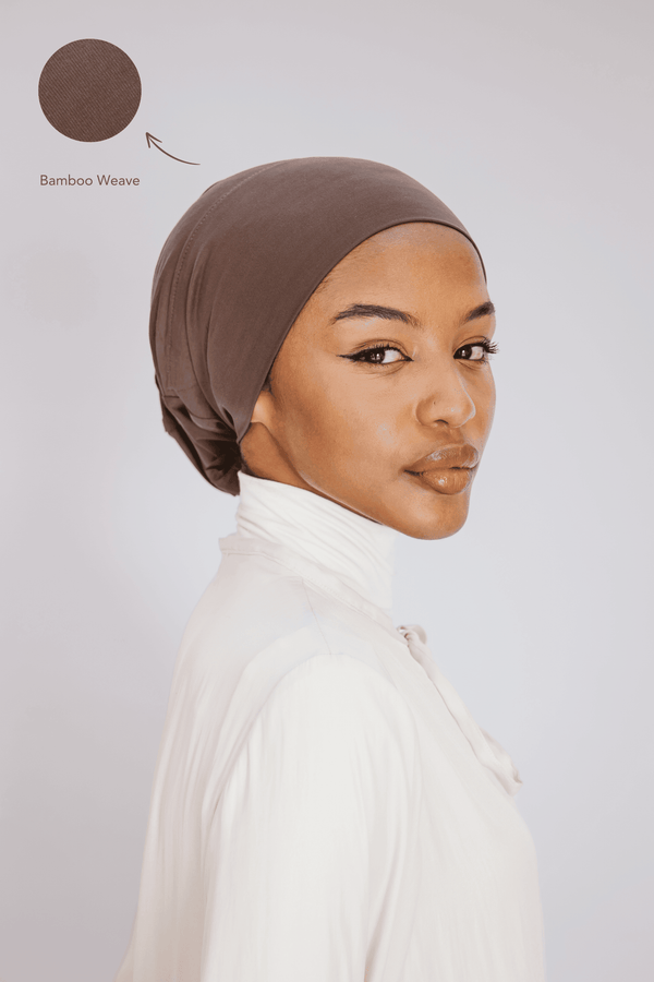 Worood Espresso Bamboo Scarf Set – Rich & Chic
