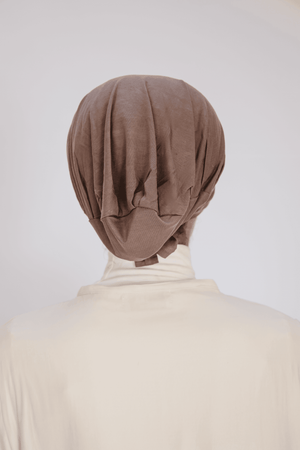 Worood Espresso Bamboo Scarf Set – Rich & Chic