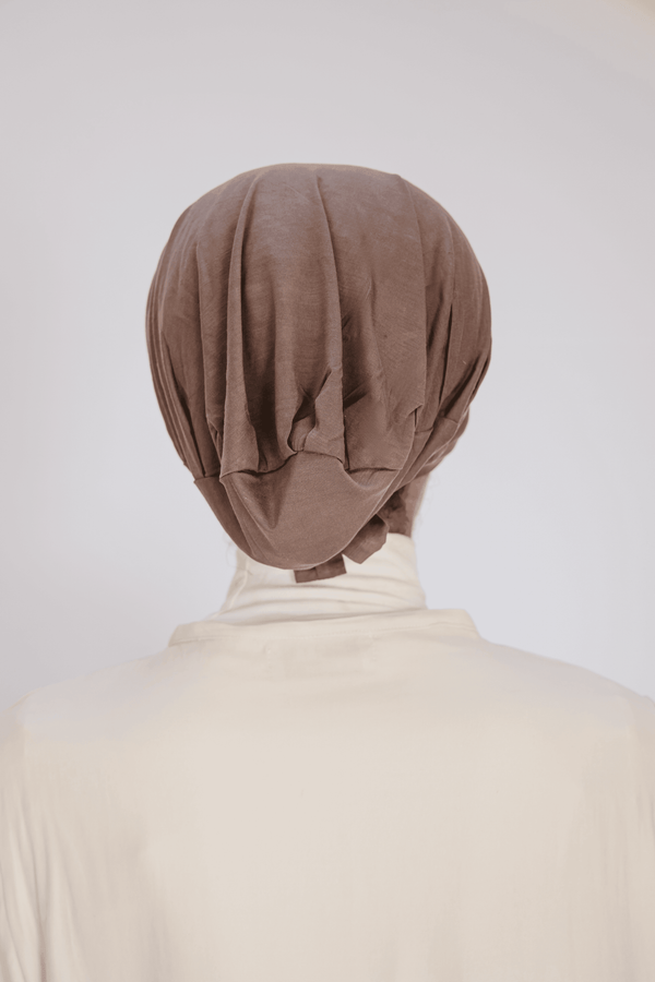 Worood Espresso Bamboo Scarf Set – Rich & Chic