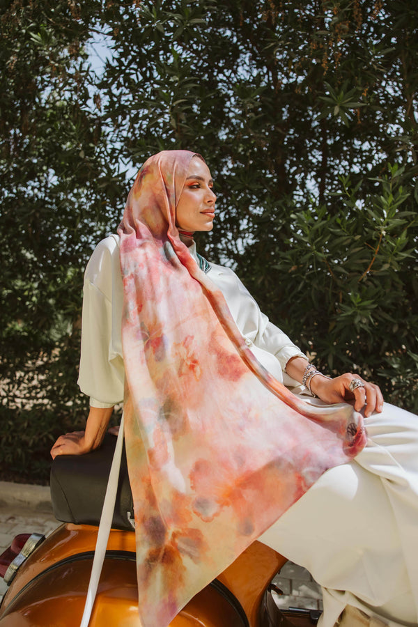 Worood Florage Modal Scarf – artistic and delicate