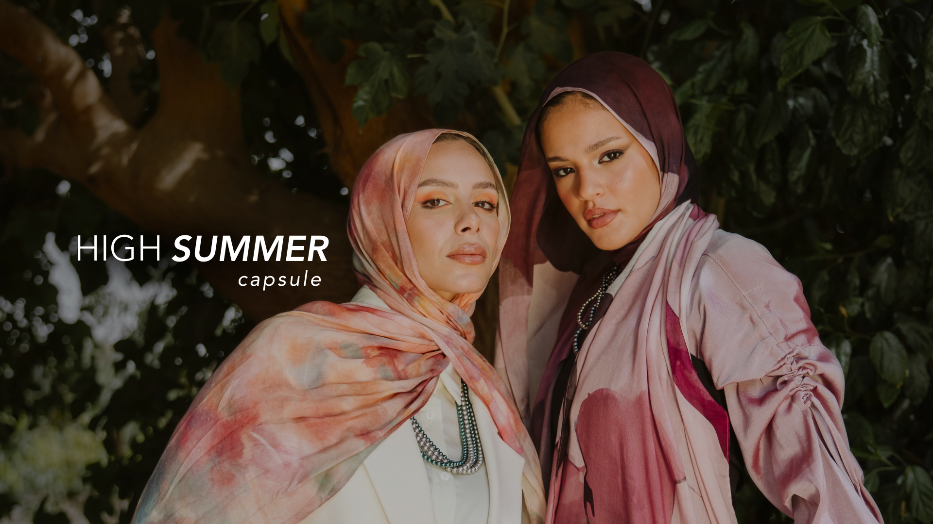 WOROOD Summer ’26 Picks – luxury printed modal hijabs inspired by golden summer tones