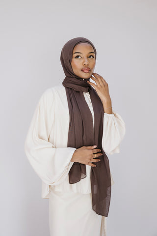 Espresso Premium Bamboo Scarf Set