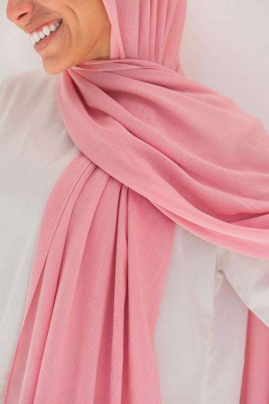 Pink Cotton Modal