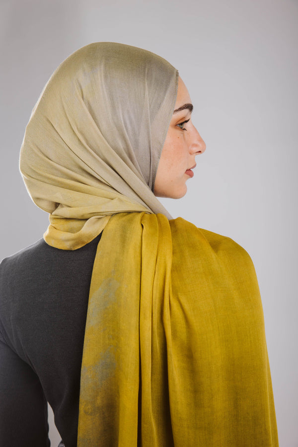 Worood Ruby Vines Modal Scarf – rich and elegant