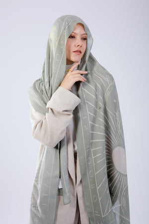 scarf Sunny Days In Sage