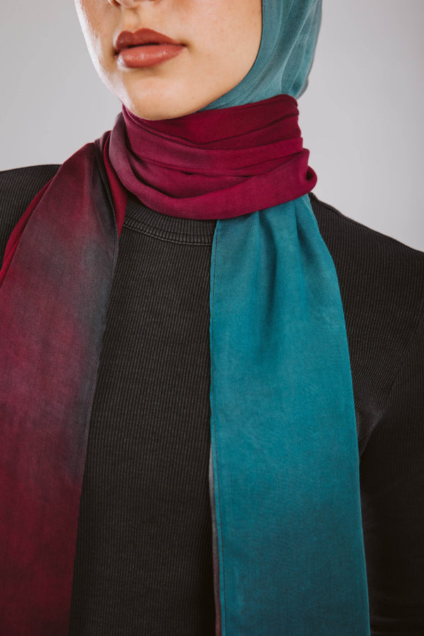 Worood Twilight Skies Modal Scarf – serene and sophisticated