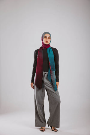 Worood Twilight Skies Modal Scarf – serene and sophisticated