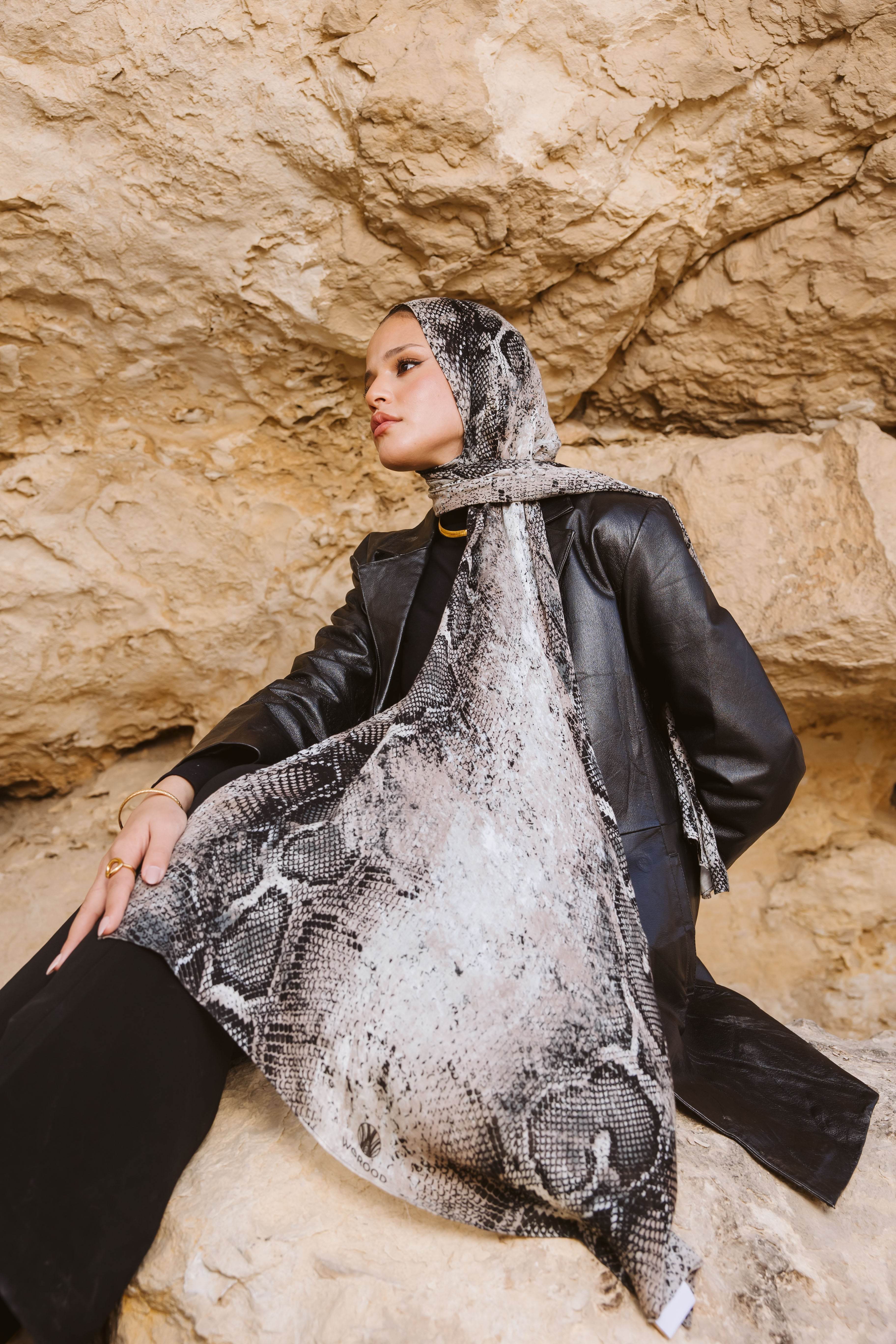 Venom Vogue Printed Premium Modal Scarf | Lightweight Breathable