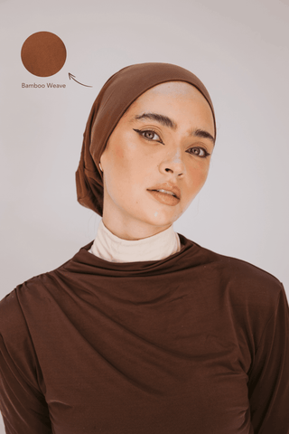 Worood Walnut Bamboo Bandana – Warm & Elegant