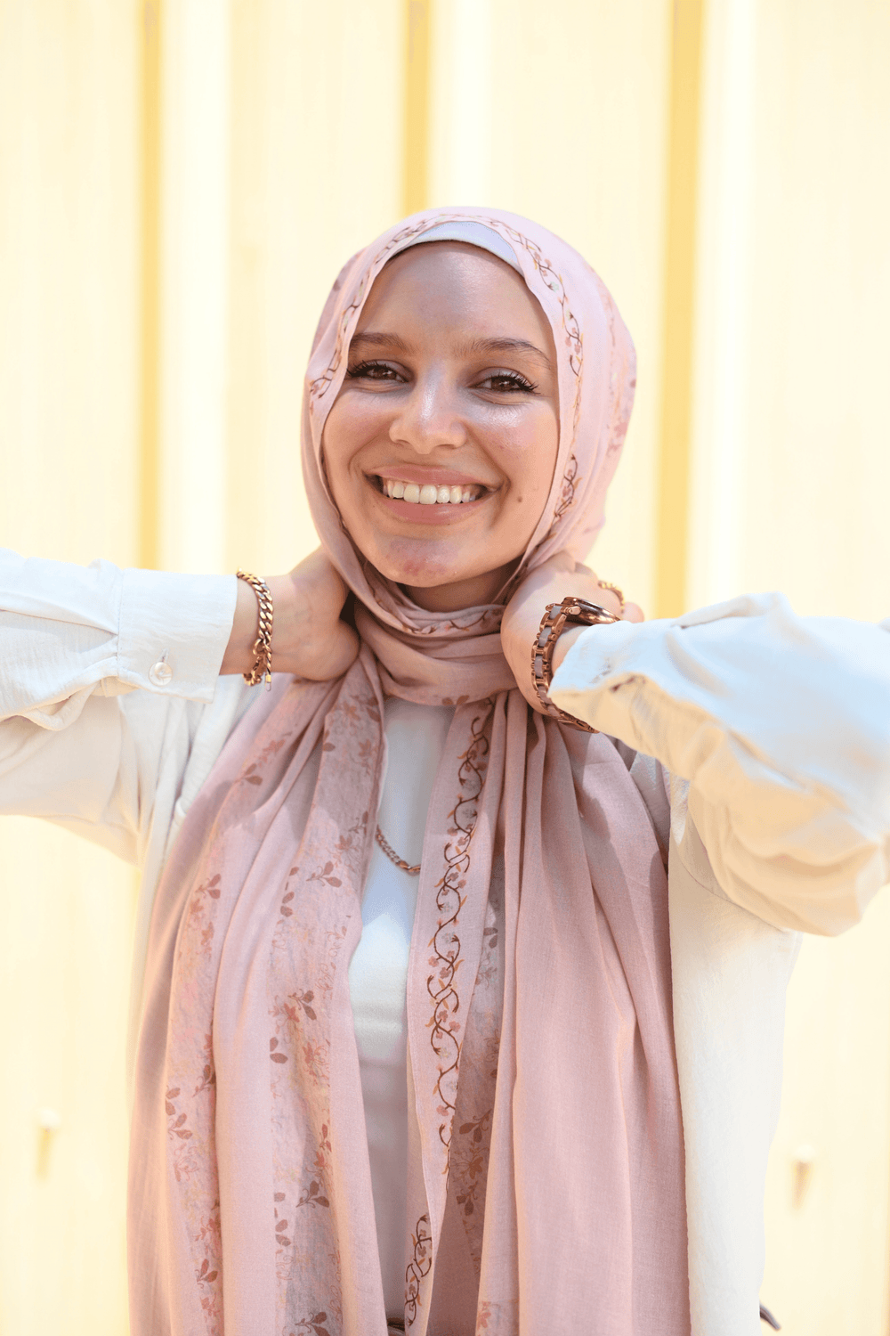 Worood Pastel Queen Modal Scarf – soft and versatile