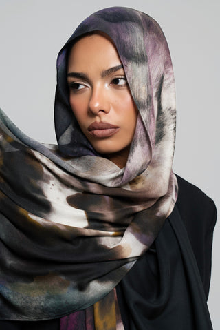 Althea Printed Premium Modal Scarf by WOROOD