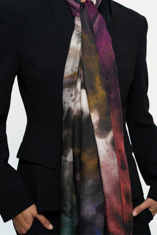 Althea Printed Premium Modal Scarf by WOROOD