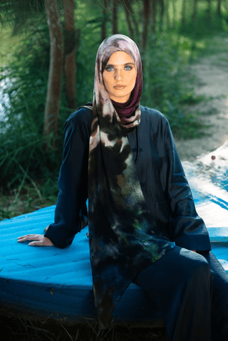 Althea Printed Premium Modal Scarf by WOROOD