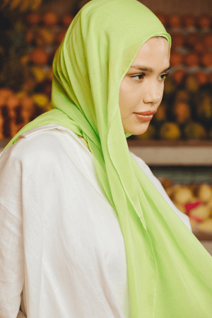 Apple Green Premium Bamboo Scarf SetBamboo set