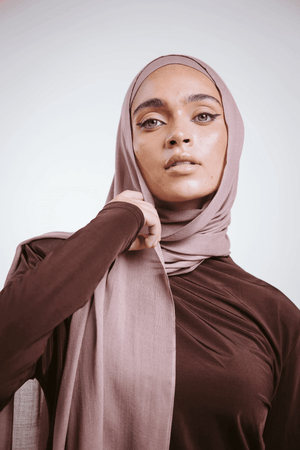 Ashy Rose Premium Bamboo Scarf SetBamboo set