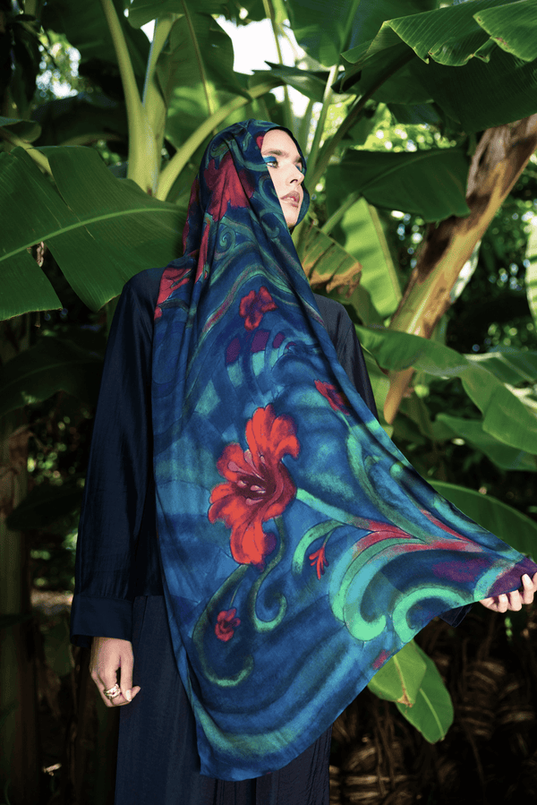 Azalea Printed Premium Modal ScarfPrinted