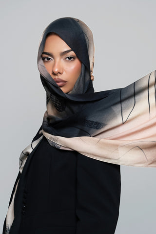Bayan Printed Premium Modal Scarf by WOROOD