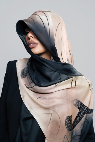 Bayan Printed Premium Modal Scarf by WOROOD