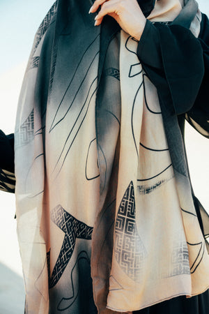 Bayan Printed Premium Modal ScarfPrinted
