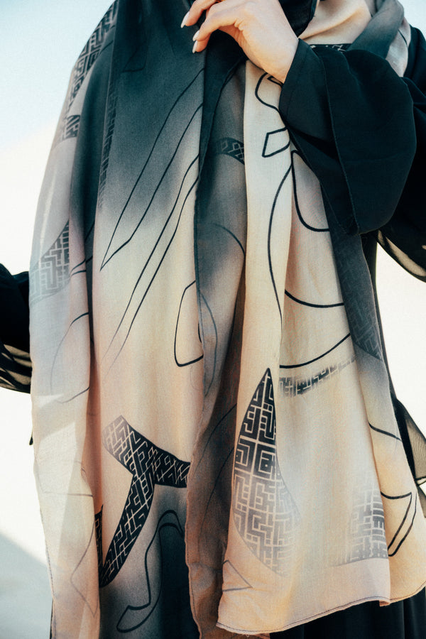 Bayan Printed Premium Modal ScarfPrinted