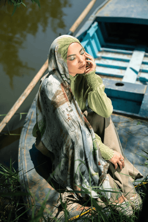 Celeste Printed Premium Modal ScarfPrinted