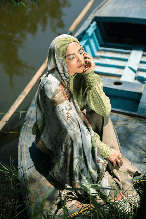Celeste Printed Premium Modal ScarfPrinted
