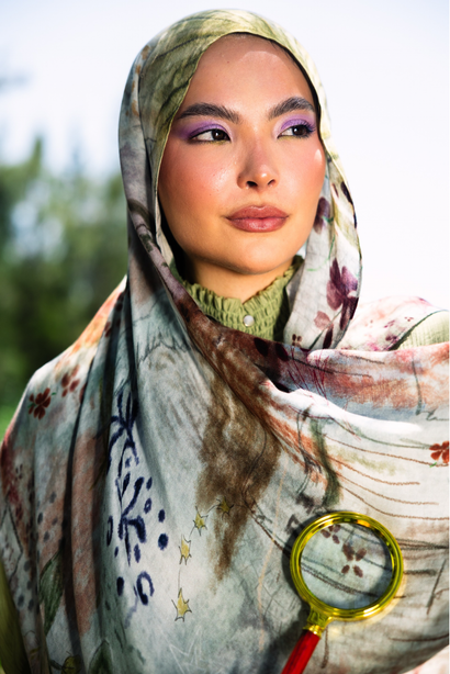 Celeste Printed Premium Modal ScarfPrinted