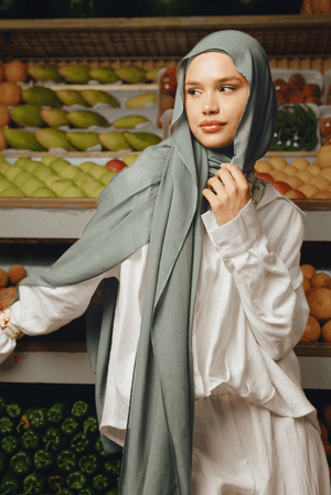Cool Mint Premium Bamboo Scarf SetBamboo set