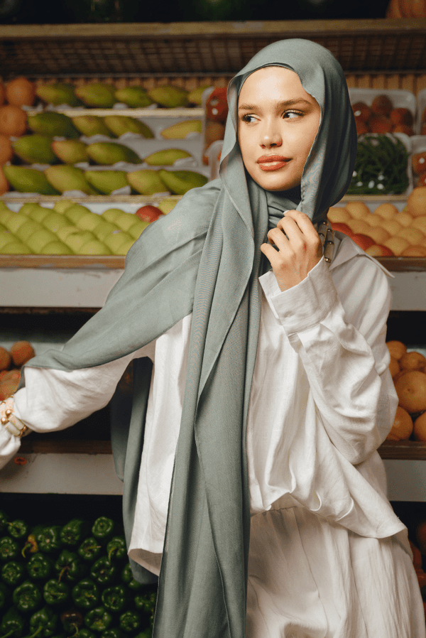 Cool Mint Premium Bamboo Scarf SetBamboo set