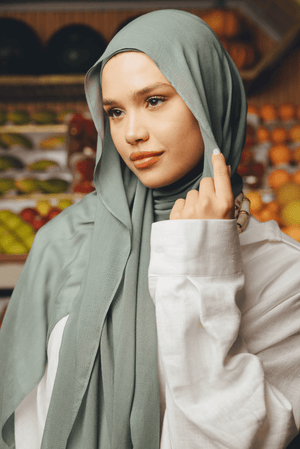 Cool Mint Premium Bamboo Scarf SetBamboo set