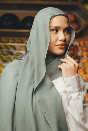 Cool Mint Premium Bamboo Scarf SetBamboo set