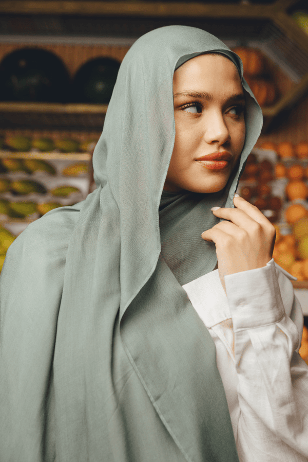 Cool Mint Premium Bamboo Scarf SetBamboo set
