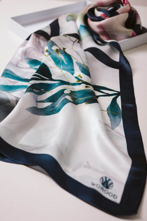 Elysian Premium Silk ScarfPrinted Silk