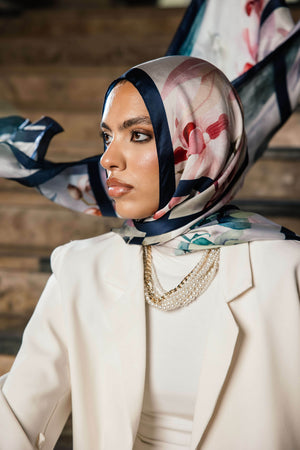 Elysian Premium Silk ScarfPrinted Silk