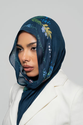 Fairy Garden Printed Premium Modal Scarf by WOROOD