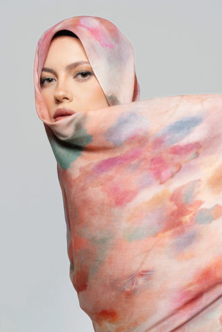 Florage Printed Premium Modal Scarf by WOROOD