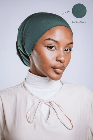 Forest Green Premium Bamboo Scarf SetBamboo set