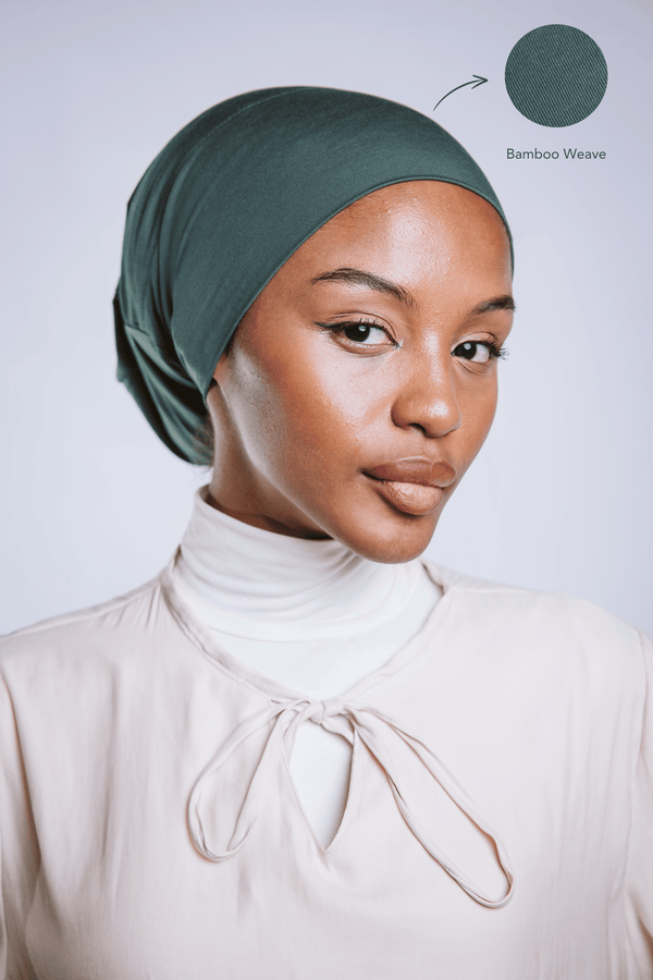 Forest Green Premium Bamboo Scarf SetBamboo set